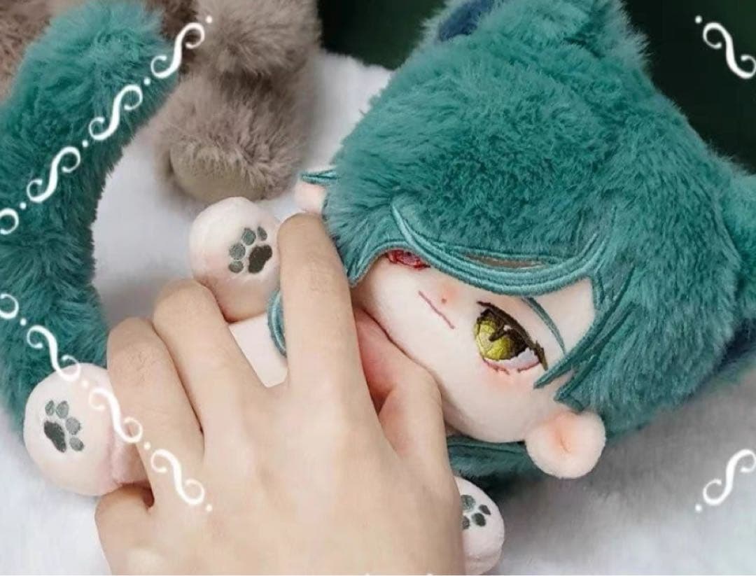 《緑髪オッドアイ》激レア可愛い着せ替えぬいぐるみ《20cmぬいぐるみ》