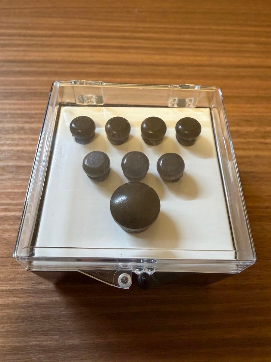 Martin BRIDGE & ENDPIN SET EBONY PLAIN