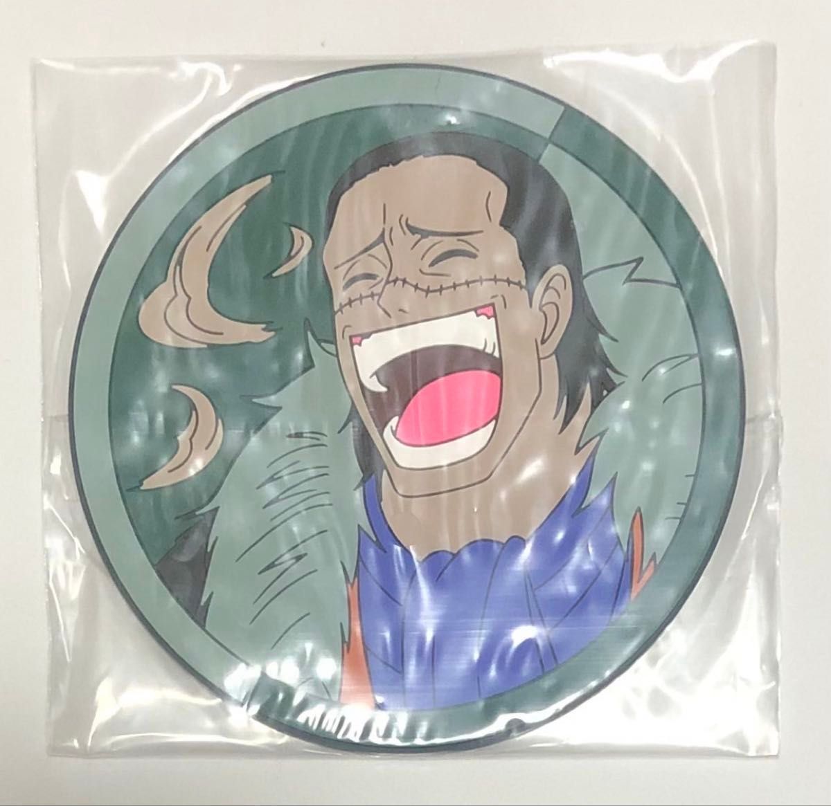 全新 一番奖 动漫《海贼王》 进入伟大航路 克洛克达尔 G奖 橡胶杯垫 ONE PIECE