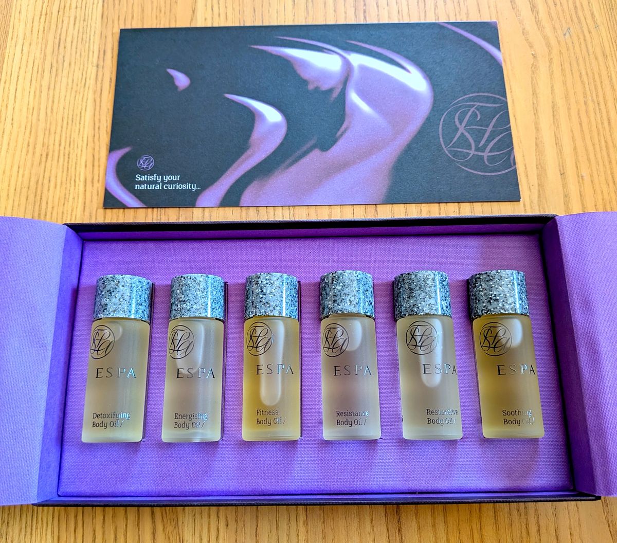 [Unused] The Ritz-Carlton ESPA Body Oil Collection, 6-Item Set, Mini Bottles