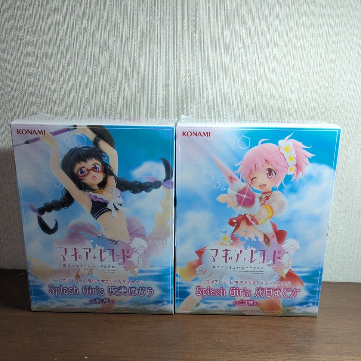 魔法纪录 Splash Girls 晓美焰 鹿目圆 手办 2种套装