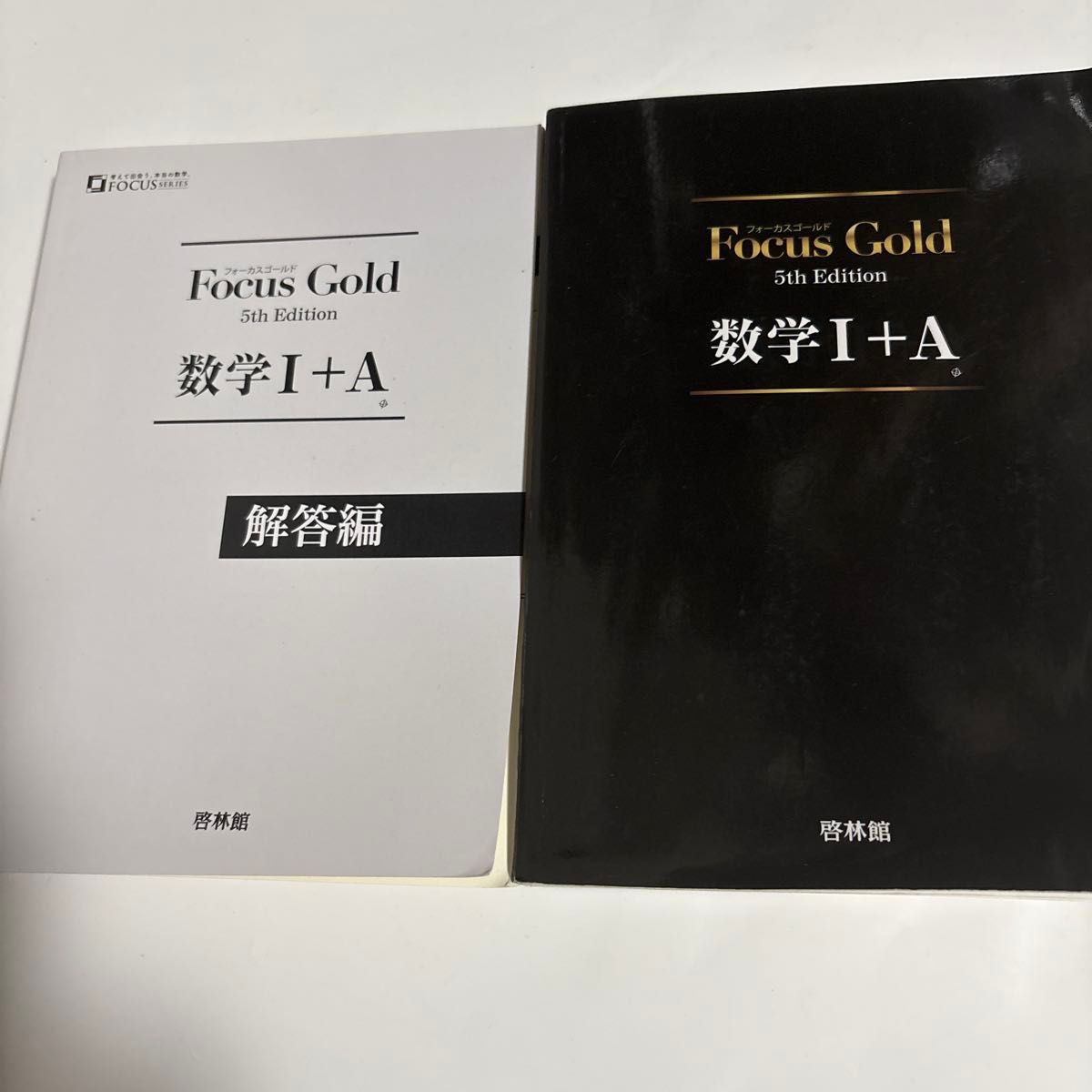 Focus Gold 数学I+A 5th Edition 解答编套装 启林馆
