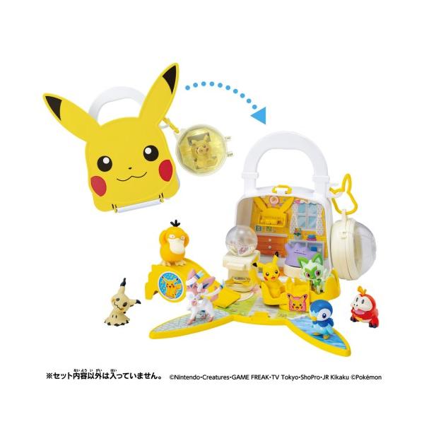 Pocket Monster Monkore Nakayoshi Oya Bag Pikachu Toys Children Children Boys 4 Year Old Pokemon