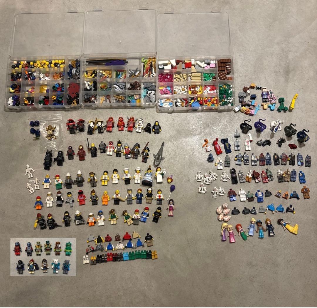 LEGO 乐高 人仔武器配件装饰零件 大量打包出售110件