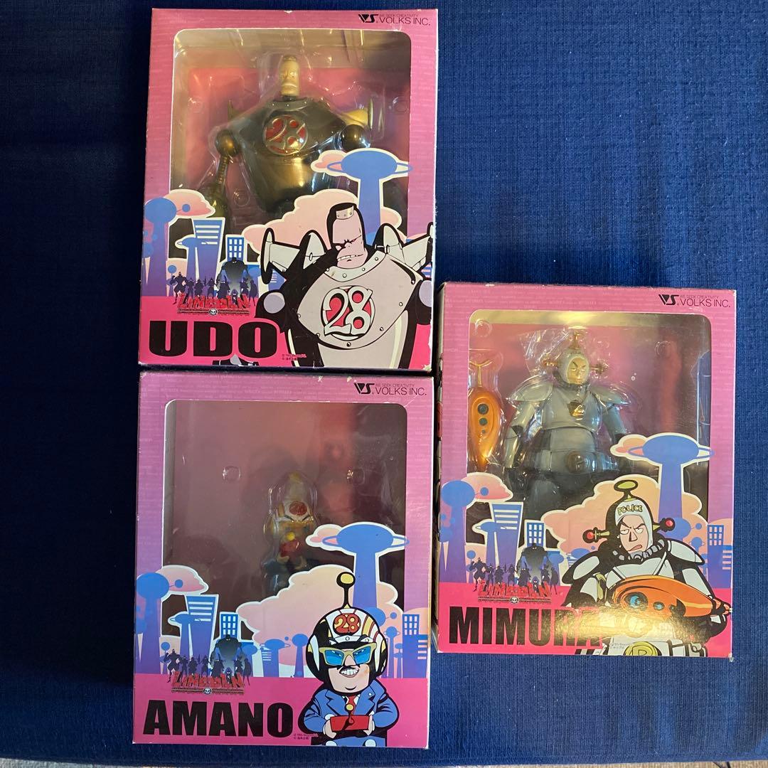 VOLKS 鉄人28号 フィギュア 3体セット UDO AMANO MIMURA