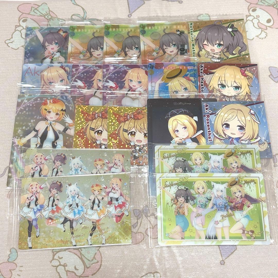 Hololive 一期生 Wafer Itajaga 卡片打包出售