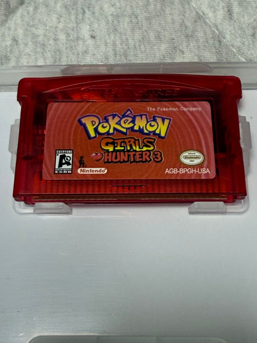 Game Boy Advance Pokemon GIRLS HUNTER 3 海外版 GBA 软件 ガールズハンター3 ポケモン