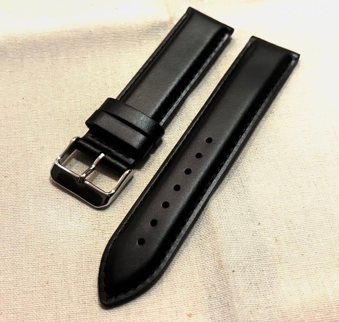 另注【橄榄球宽20mm/高级牛皮的皮革带】黑色吊带