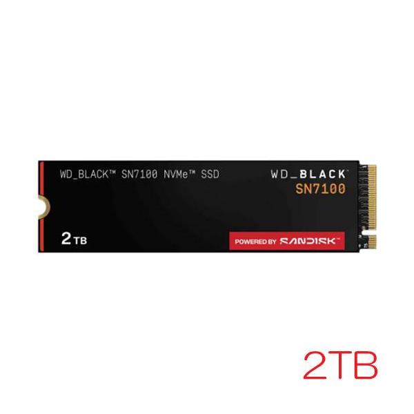 免费送货Western Digital SSD WDS200T4X0E wd _ black SN7100 NVMe SSD【本店保证5年】并行进口品