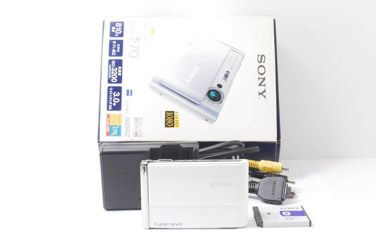 良品★SONY 索尼 Cyber-Shot DSC-T70★6760