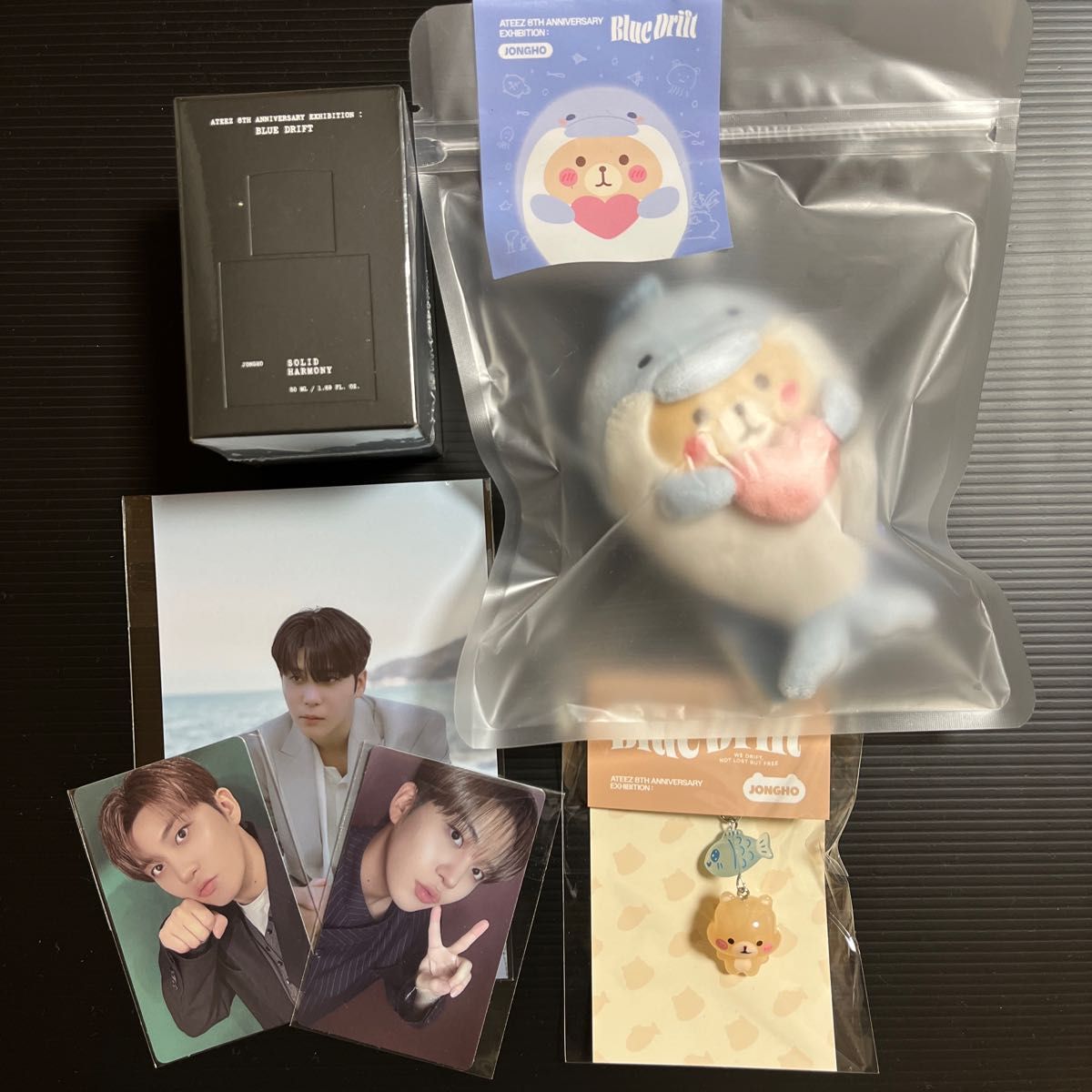 ATEEZ EXHIBITION BLUE DRIFT LIMITED MD JONGHO ジョンホ SET