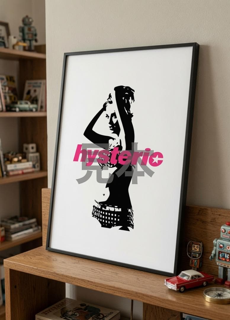 HYSTERIC GLAMOUR额装品艺术面板歇斯底里魅力