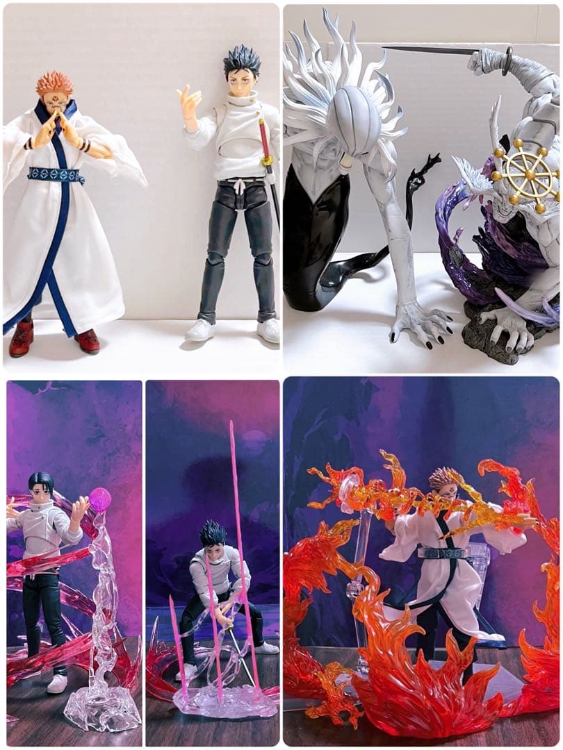 【咒术回战】花样滑冰4体效果零件套装s.h.Figure arts等