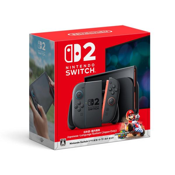 「全新」任天堂Switch 2 日本国内专用版 马里奥赛车世界套装 BEE-S-KB6PA
