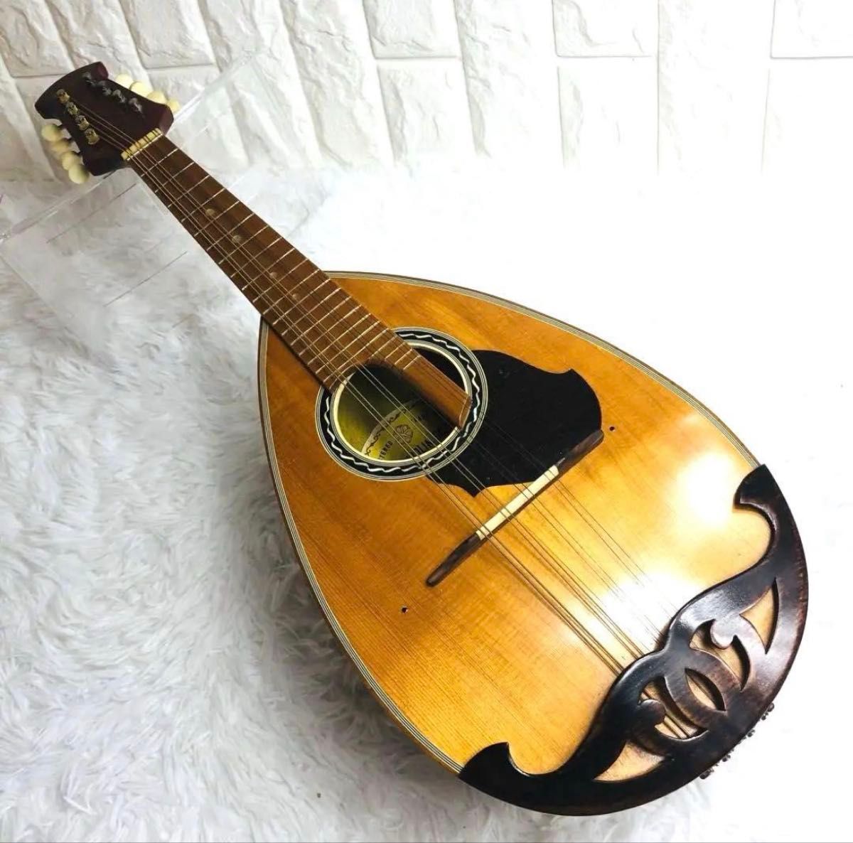 良品 SUZUKI 铃木曼陀林 1965年 带硬壳盒 复古款