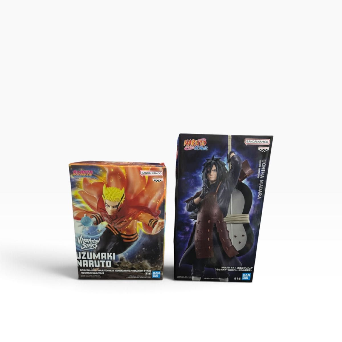 NARUTO フィギュア 2体セット うずまきナルト & うちはマダラ