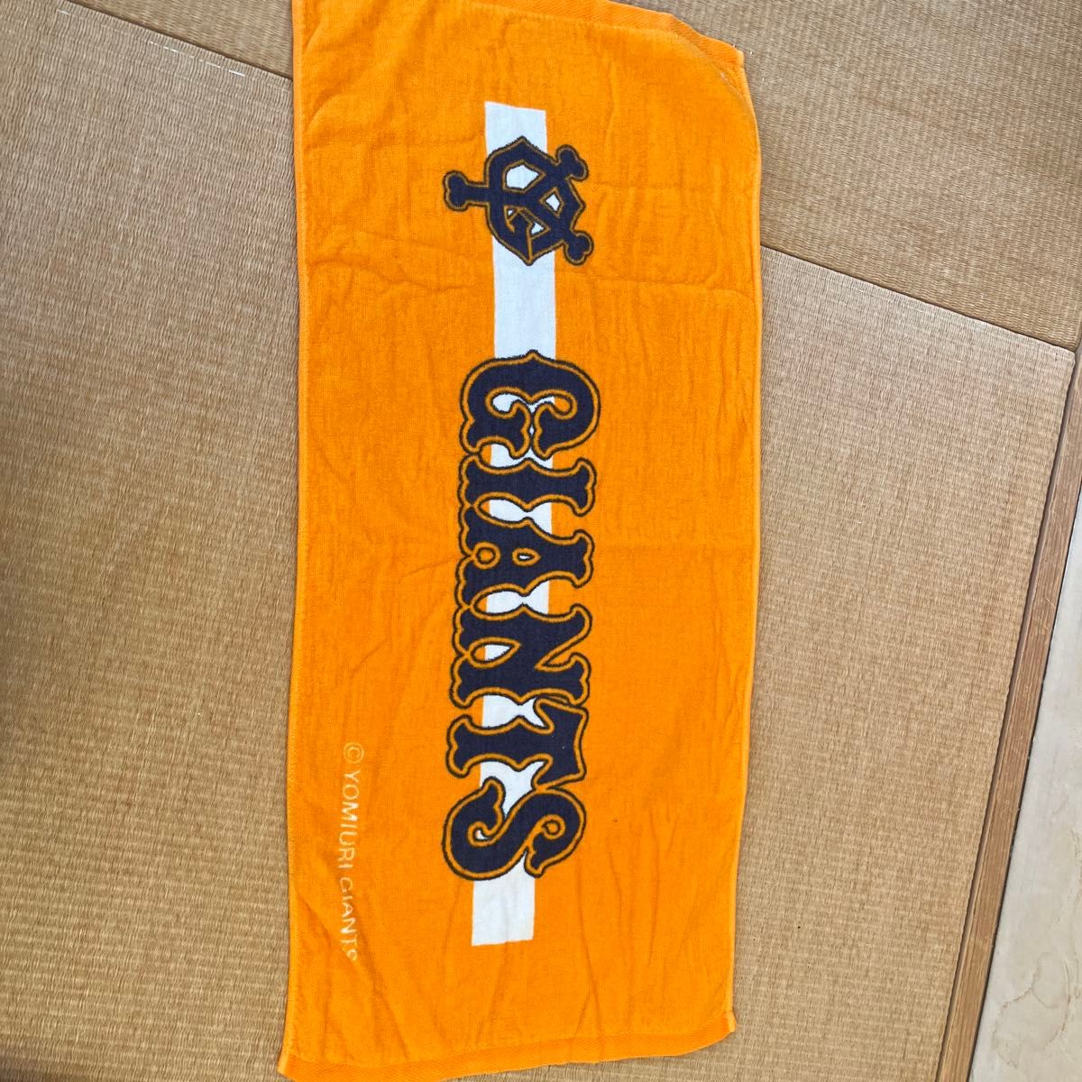 读卖巨人队 GIANTS 面巾 橙色 应援用品