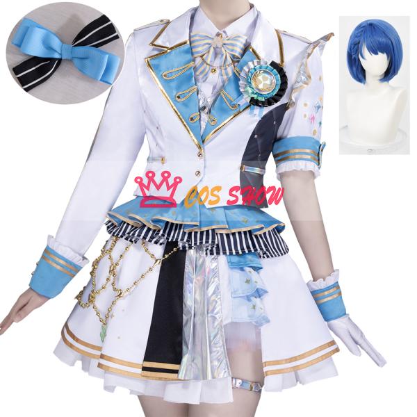 プロセカ 5th Anniversary 感謝祭 桐谷遥 コスプレ衣装 cosplay ウィッグ靴追加可能 仮装 イベント クリスマス ハロウィン ステージ 文化祭 学園祭