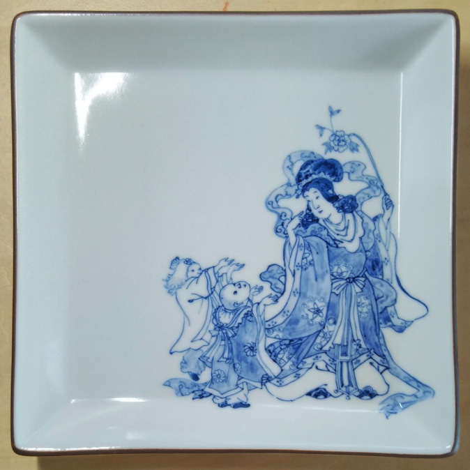 吉祥福角盘　弁财天