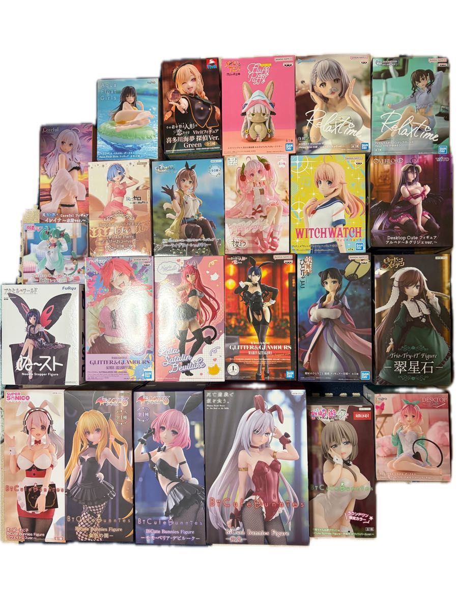 美少女プライズフィギュア 24点セット まとめ売り 幽鬼 初音ミク 古手川唯 宇崎月 猫猫 喜多川海夢 ほか