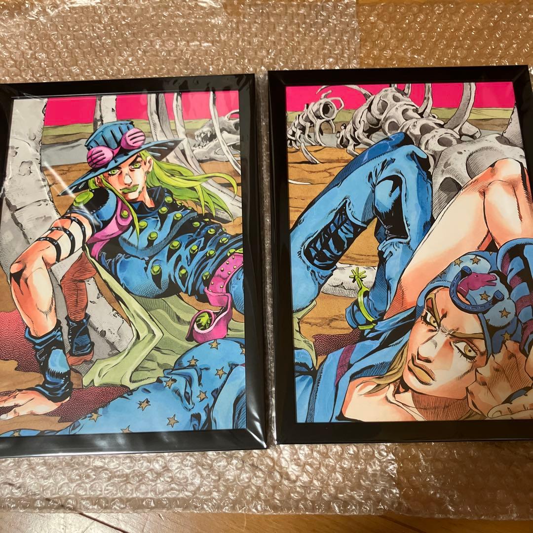 Jojo的奇妙冒险带额的海报钢球蓝2枚套装
