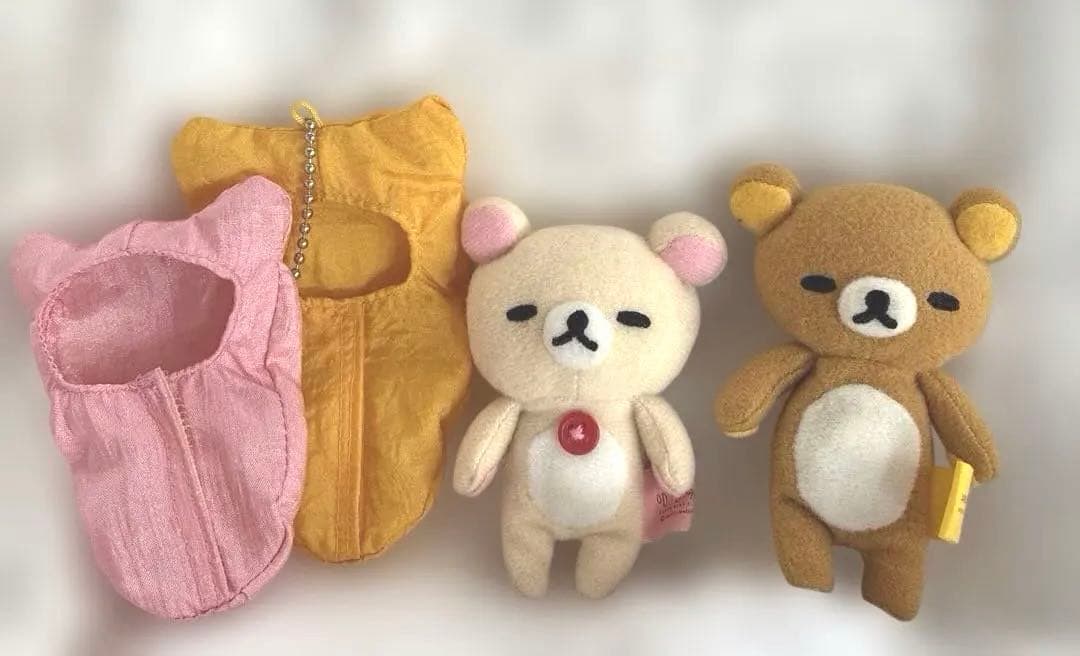 轻松熊 可乐熊 毛绒玩具 玩偶 2只装