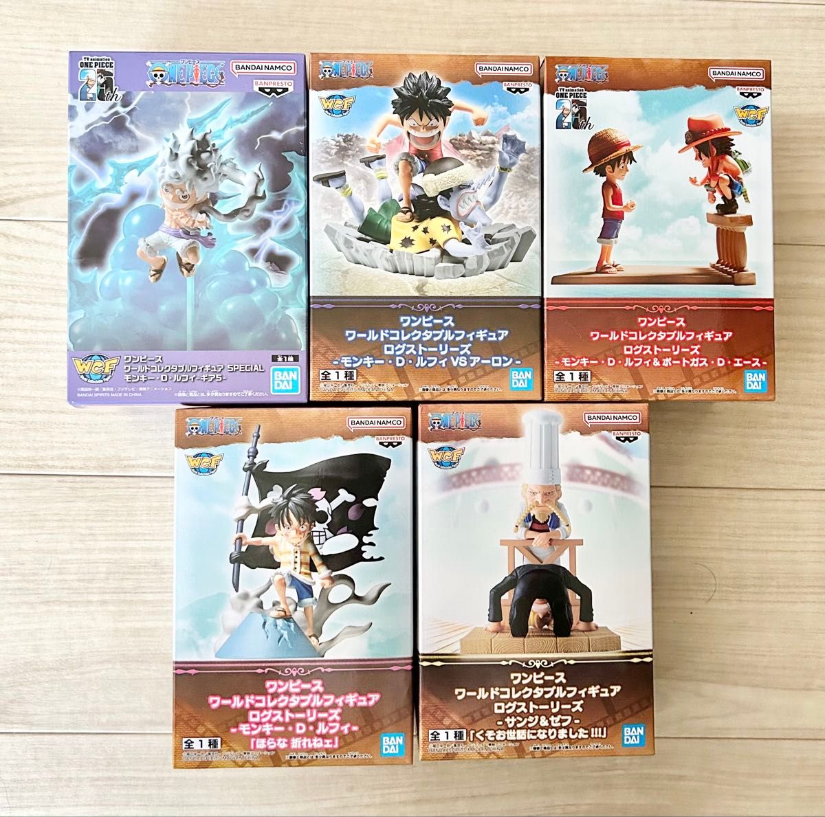 ワンピースニカルフィエースサンジワールドコレクタブルONE PIECE