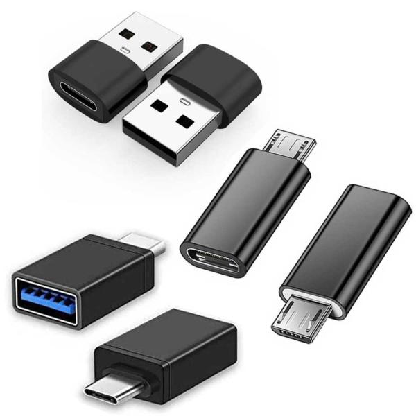USB 转换适配器 USB(A)公头—USB（Type-C）母头、USB（Micro-B）公头—USB（Type-C）母头、USB（Type-C）公头—USB（A）母头 小型USB 10Gbps 高速数据同步