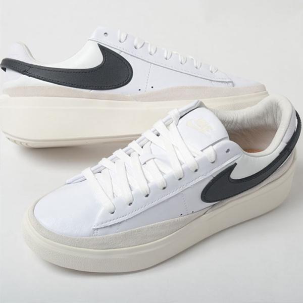 NIKE BLAZER PHANTOM LOW Men's Sneakers White Black hf3119-101