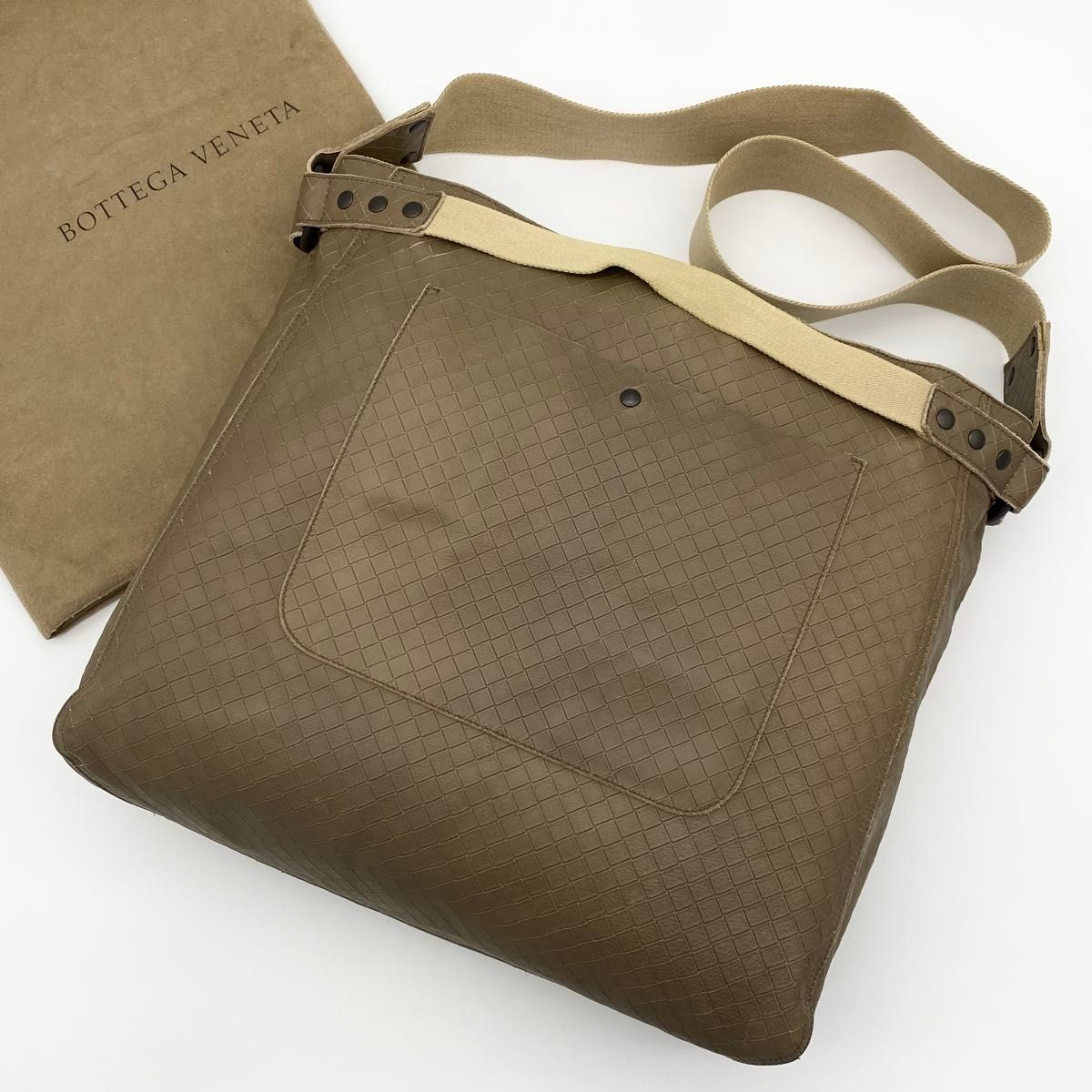 Bottega Veneta Shoulder Bag, 2-way, Intrecciato, Mirage