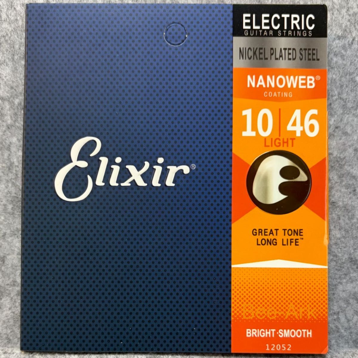 【新品】Elixir 埃利克瑟 电吉他琴弦 10-46 NANOWEB 涂层 轻型规格 #12052
