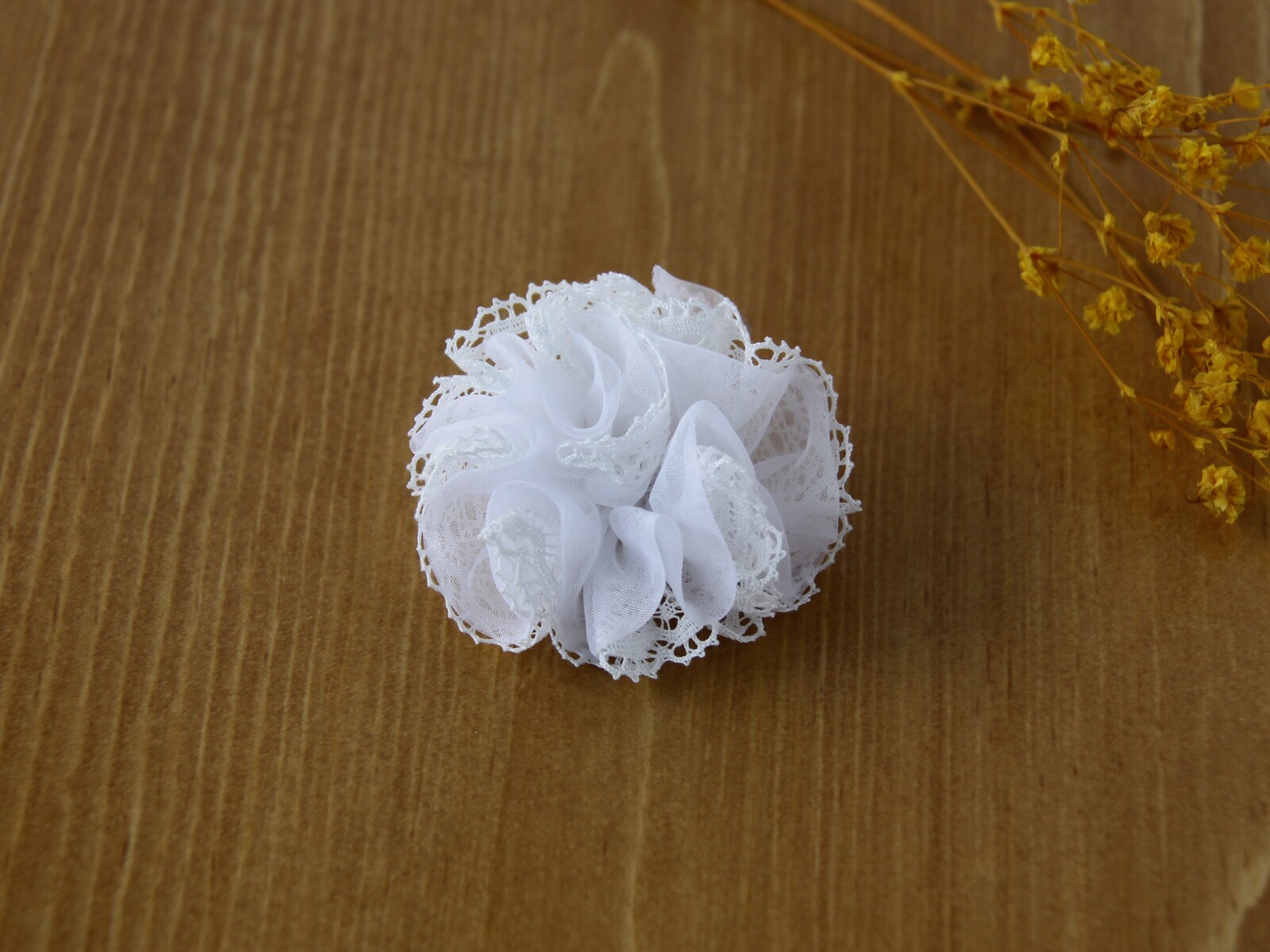 手工制作套件*蕾丝花朵胸针*雏菊