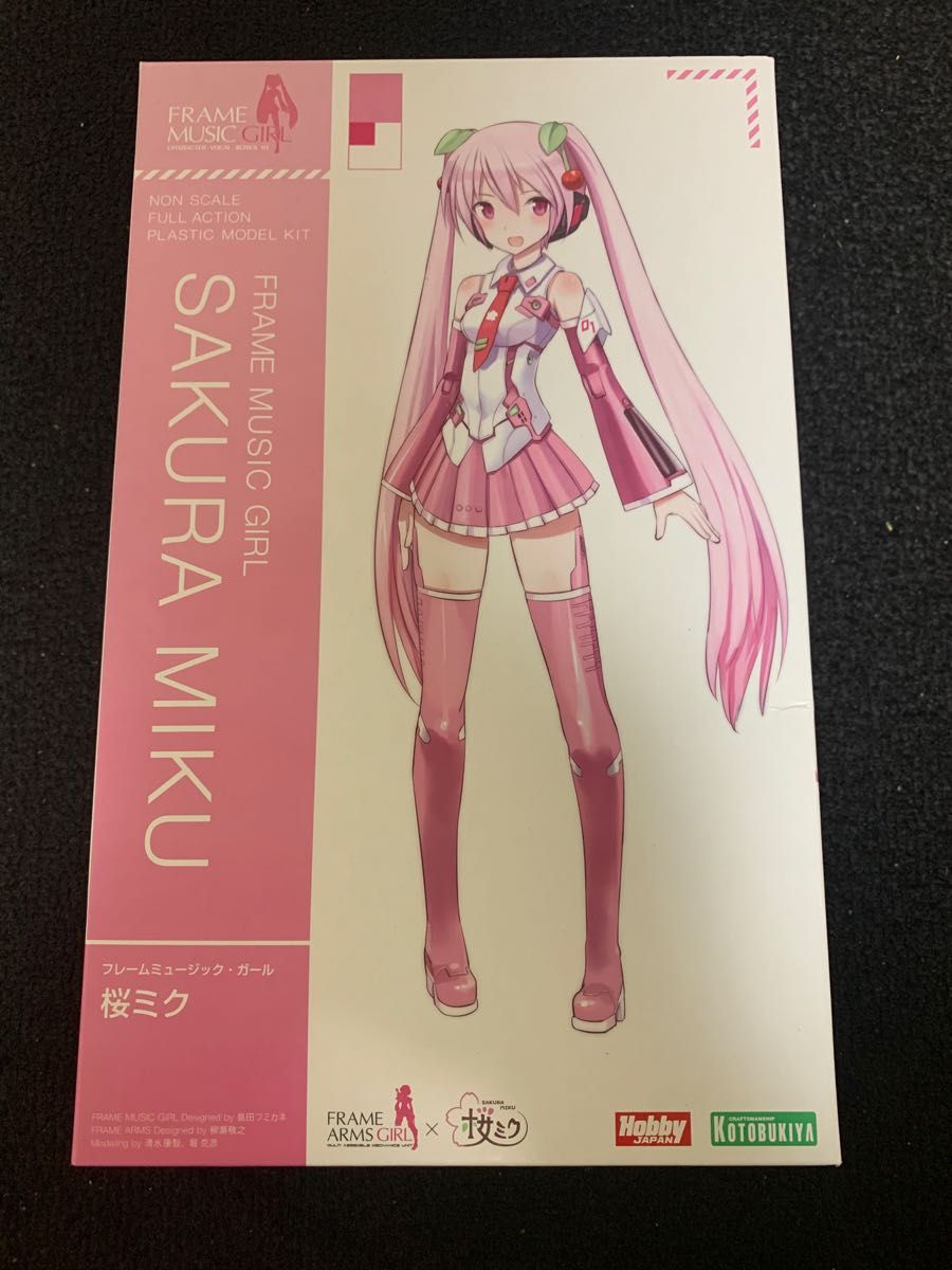 Kotobukiya Frame Music Girl Sakura Miku 塑料模型