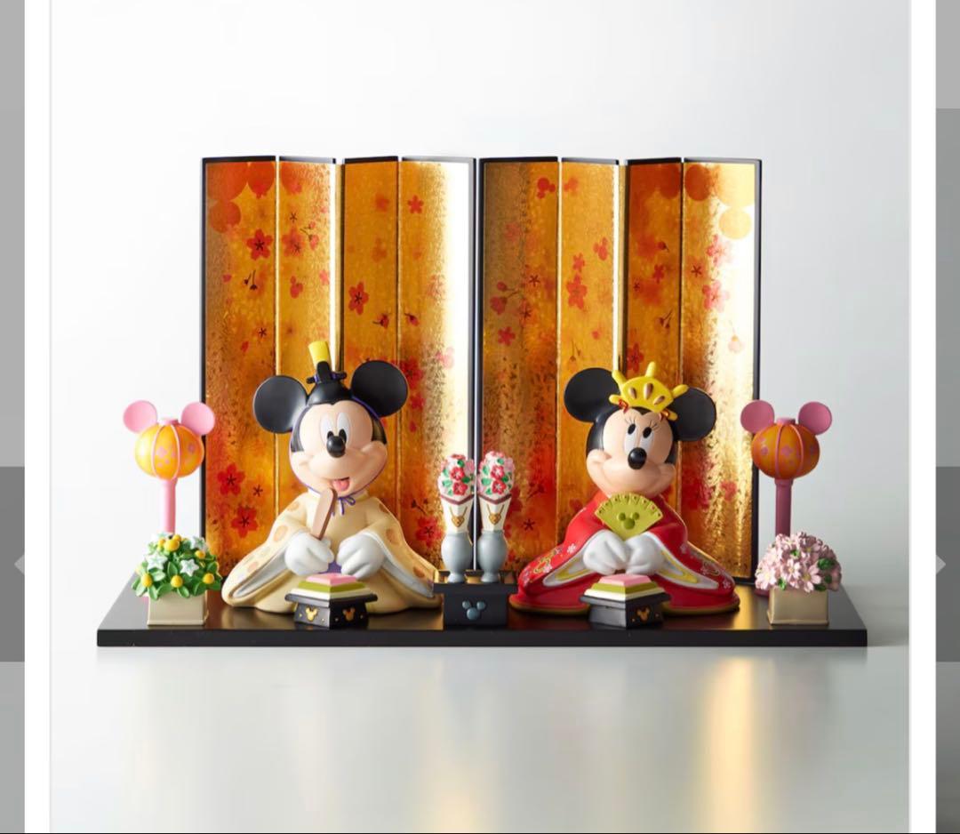 Disney Mickey and Minnie Hina Dolls for Hinamatsuri