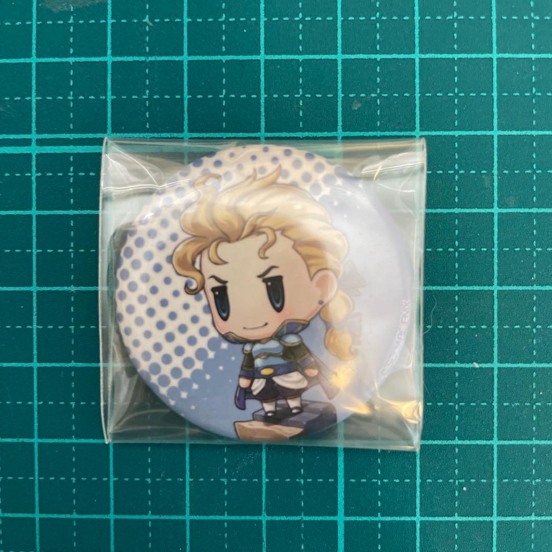 Brand new, unopened FF6 Edgar Pin Badge Final Fantasy VI 2