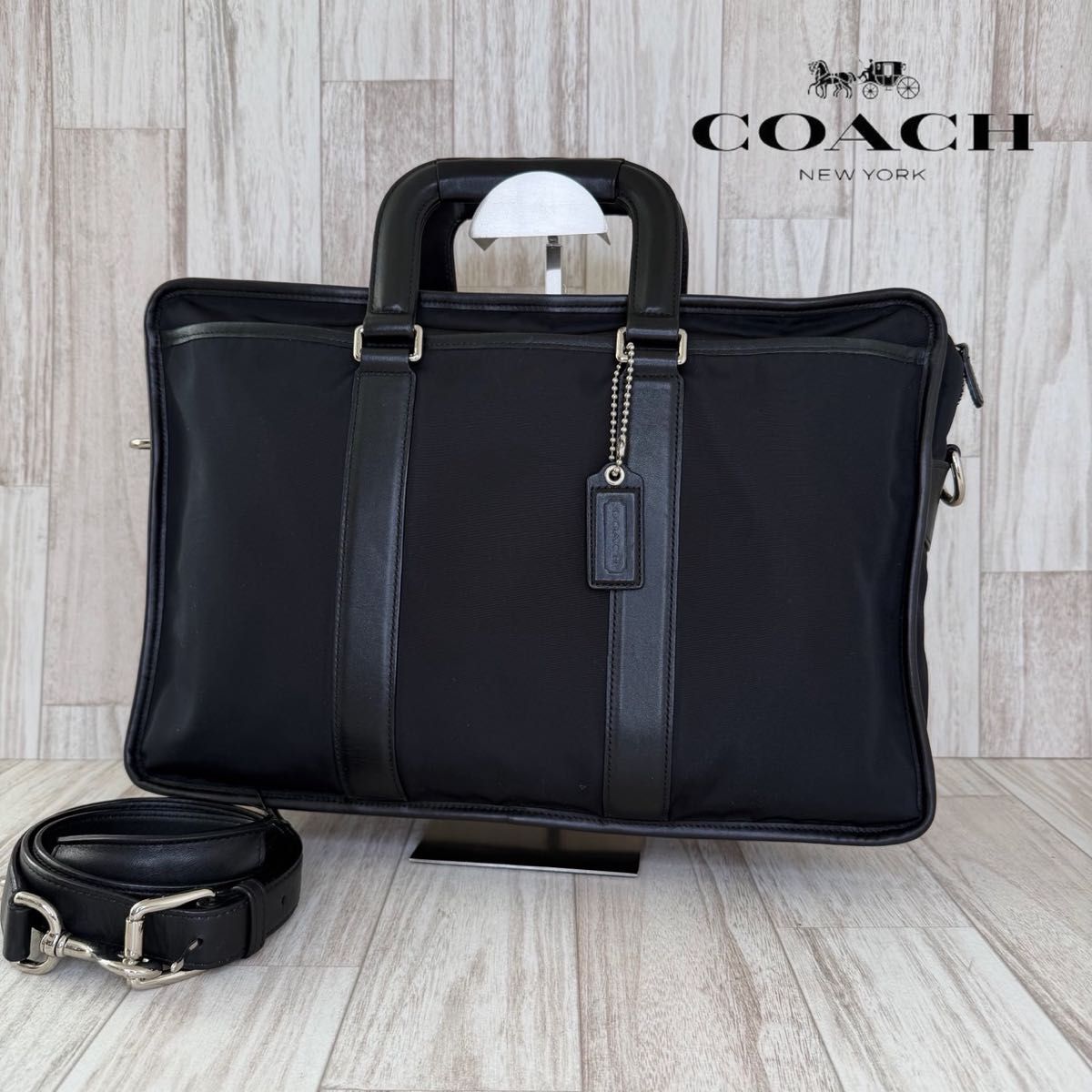 COACH 科技 2WAY 手提包 单肩包 商务包 45