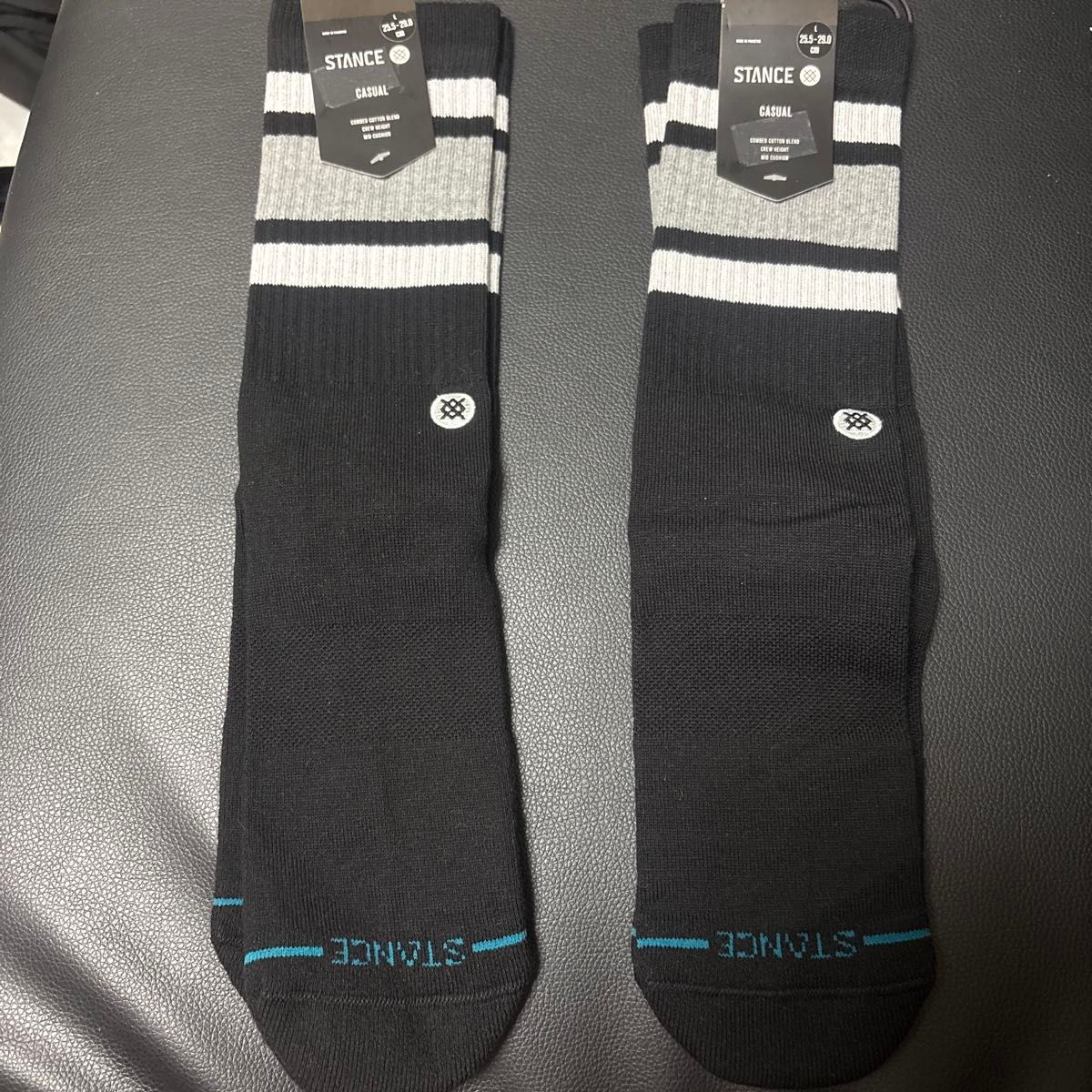 STANCE 袜子 2双套装 黑色 25.5-29.0cm