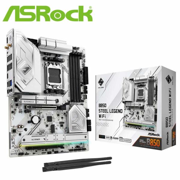 ASRock | ASRock B850钢传奇WiFi主板B 750 steellegendwf退货类别B