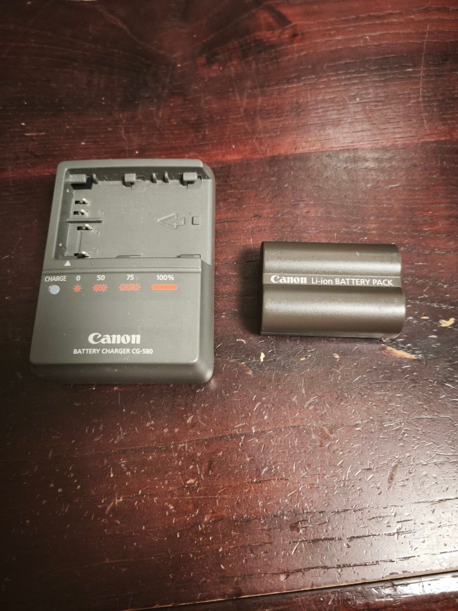 佳能电池充电器 CG-580 电池组套装