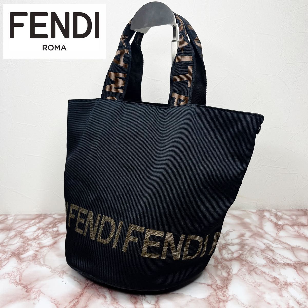 95【极美品】FENDI手提包