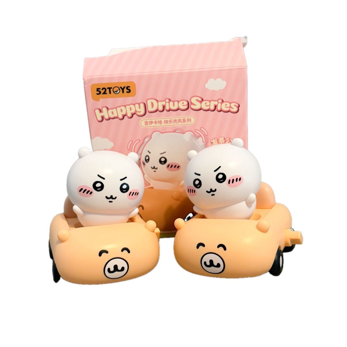 52TOYS 吉伊卡哇 Happy Drive系列 发条式手办 吉伊卡哇 2个套装 快乐驾驶