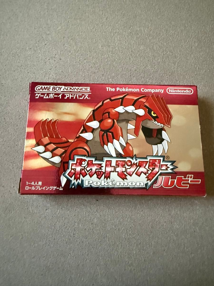【Excellent condition】GBA Pokémon Ruby Game Boy Advance