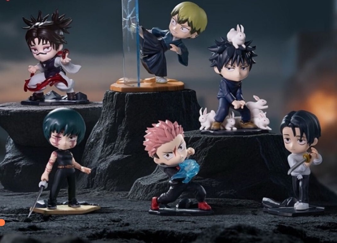 新品未開封 POP MART 呪術廻戦 ミニキャラフィギュア 1体 GIGO限定 6種セット