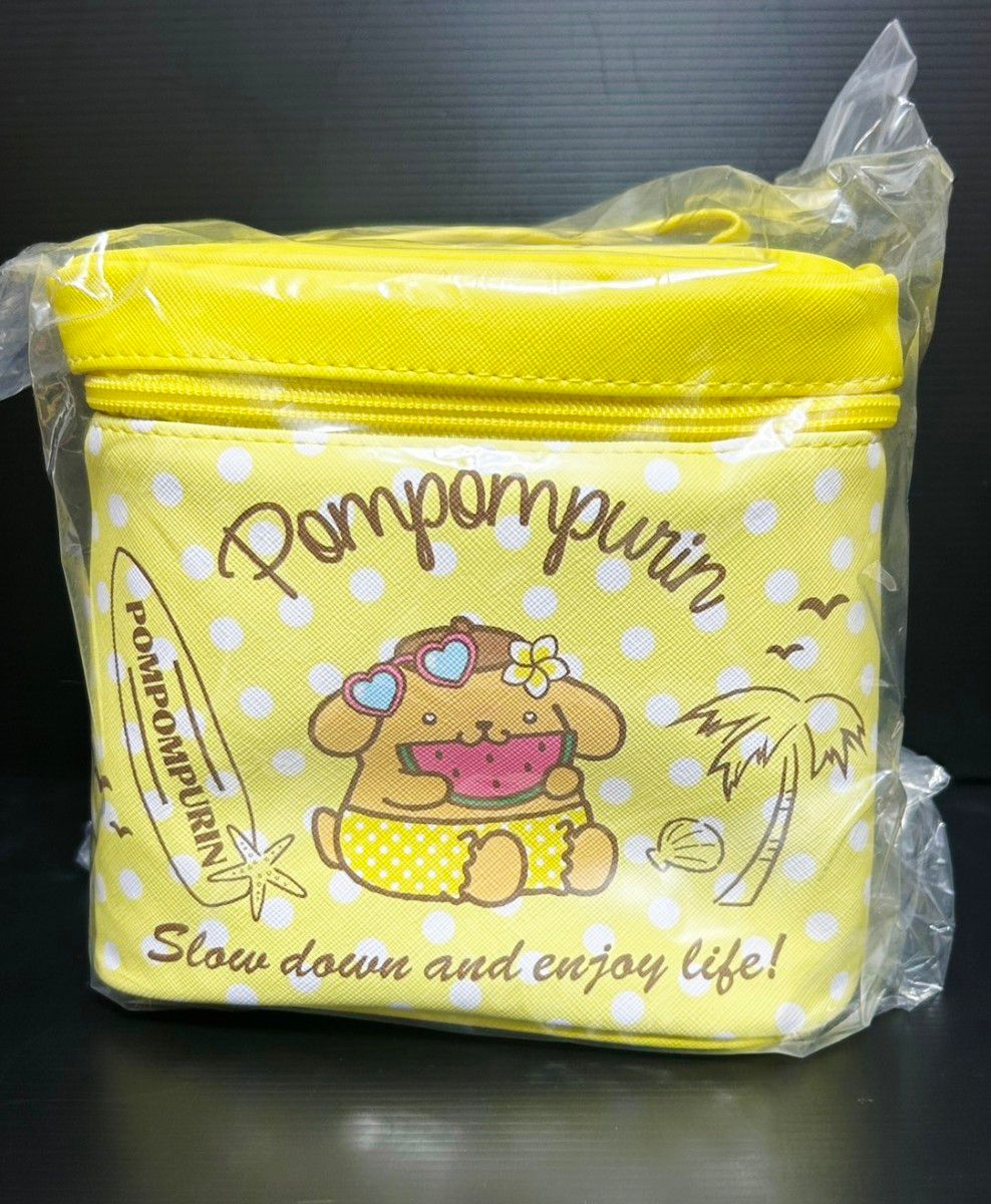 未拆封发货　布丁猫 化妆包 带镜子的化妆盒 青春系4 三丽鸥 sanrio 角色