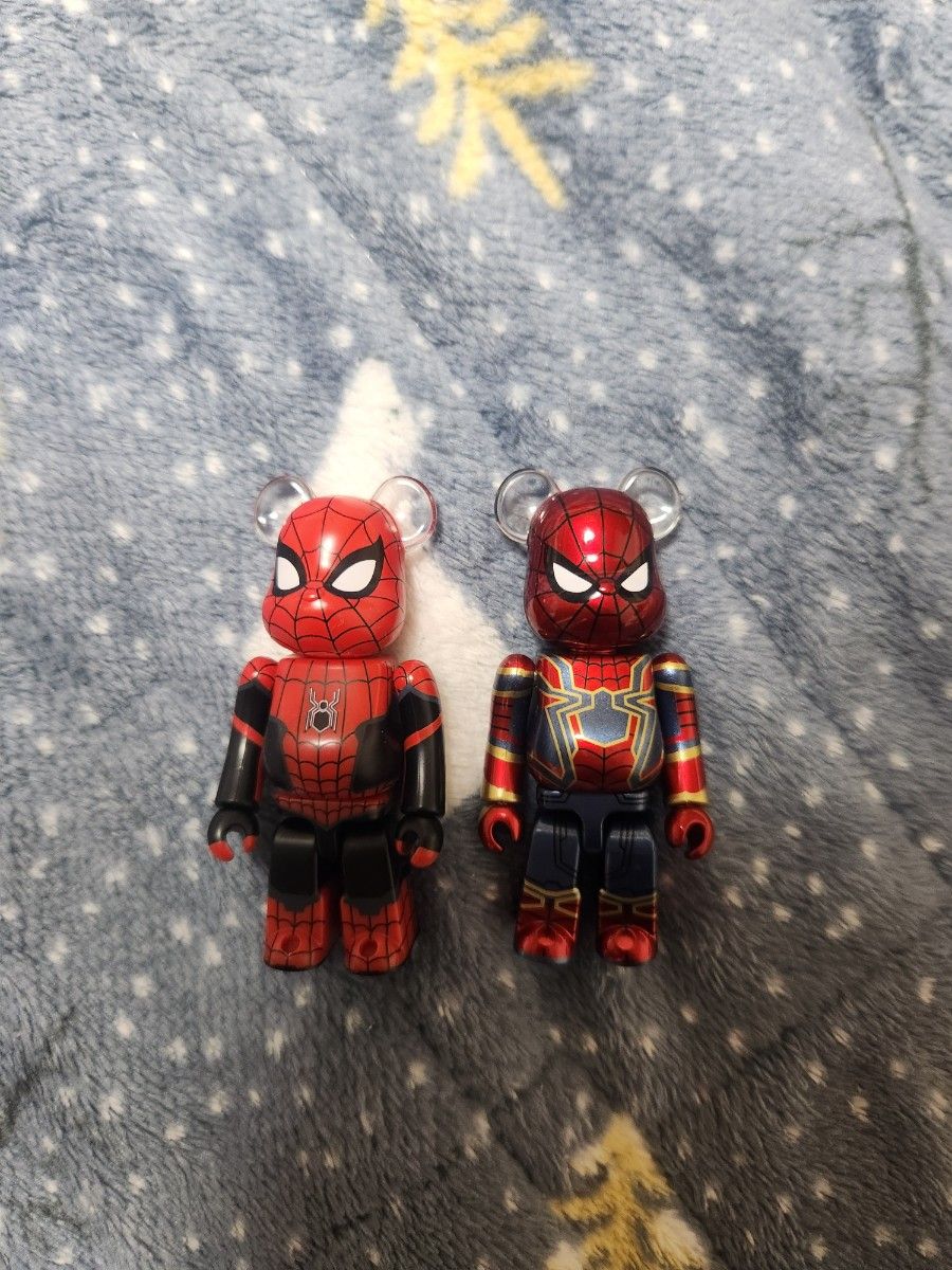 BE@RBRICK 蜘蛛侠 2体套装 MEDICOM TOY