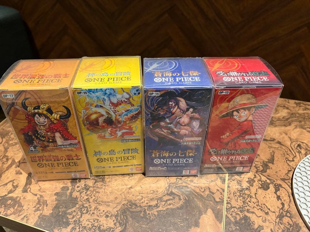 One Piece Card BOX OP13.14.15.17