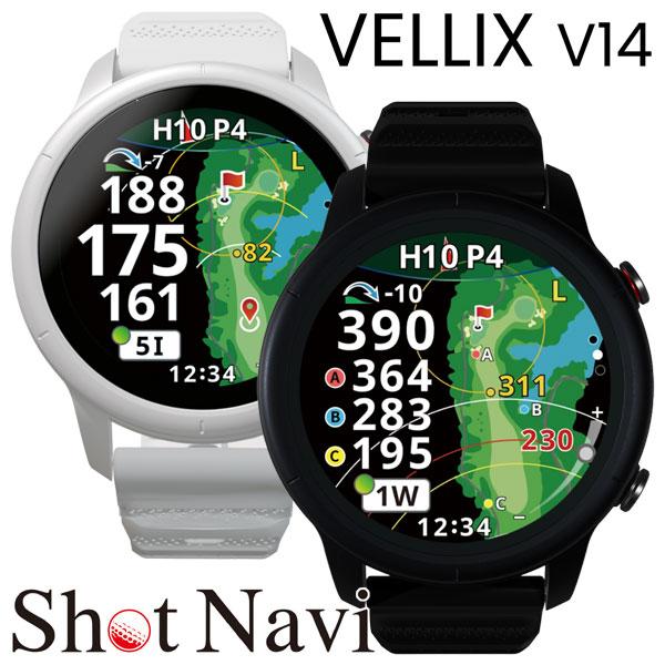 Shotnavi Bellix VELLIX V14 Wristwatch-Type GPS Golf Navigator OLED Japanese Authorized Product Golf Distance Meter
