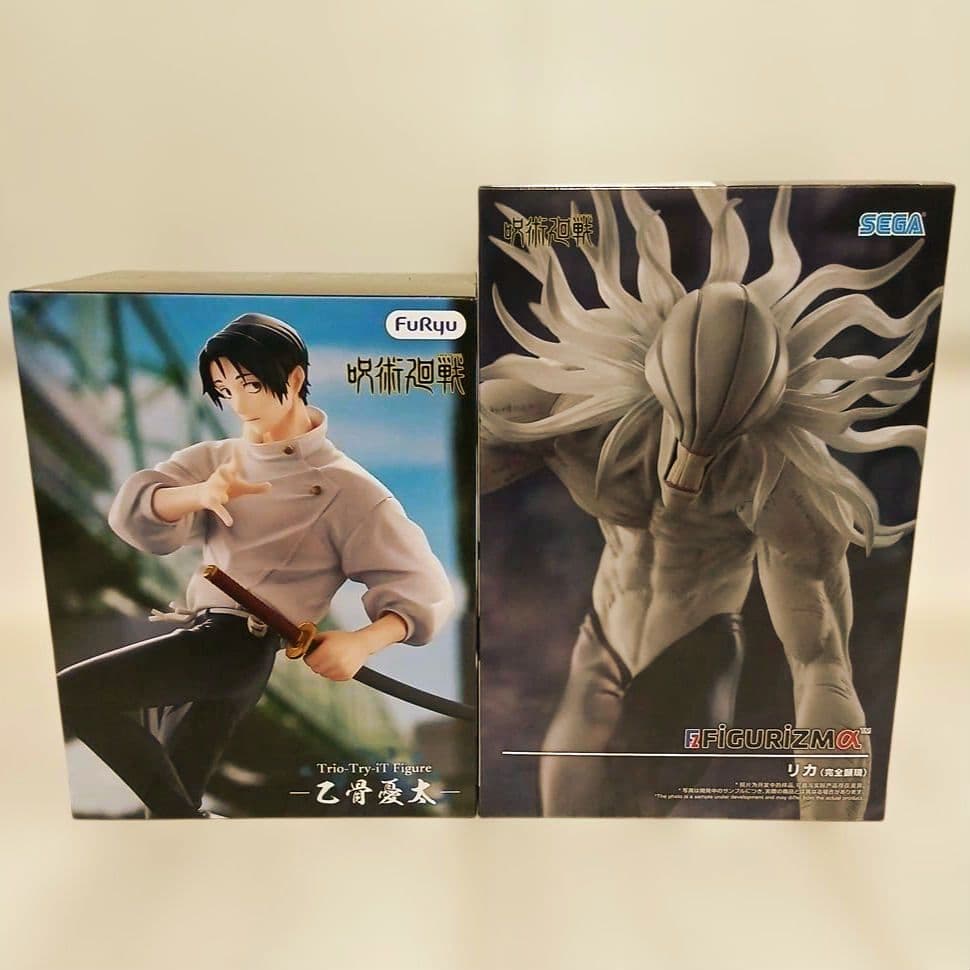 咒术回战figure rizm α 乙骨忧太莉卡完全表现花样滑冰2体套装