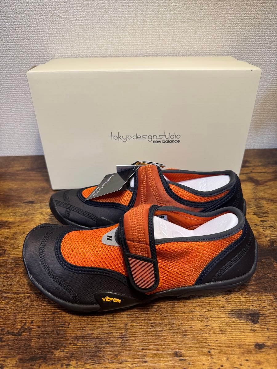 New Balance Tokyo Design Studio マリンシューズ オレンジ ブラック未使用26,5cm