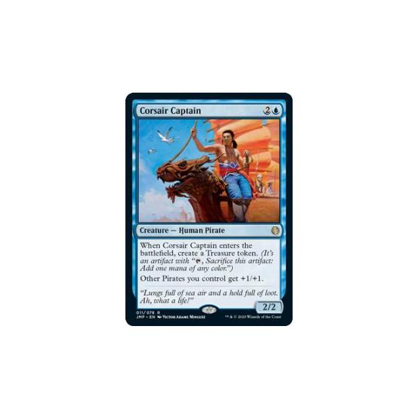 マジックザギャザリング JMP EN 011 Corsair Captain (英語版 レア) Jumpstart MTG